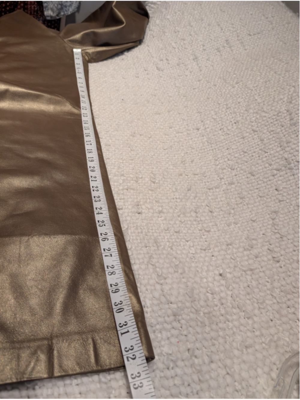646 - Ralph Lauren Black Label Brown 100% Leather Pants Size 12 - Picture 9 of 9